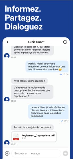 Informez, partagez, dialoguez — Nice