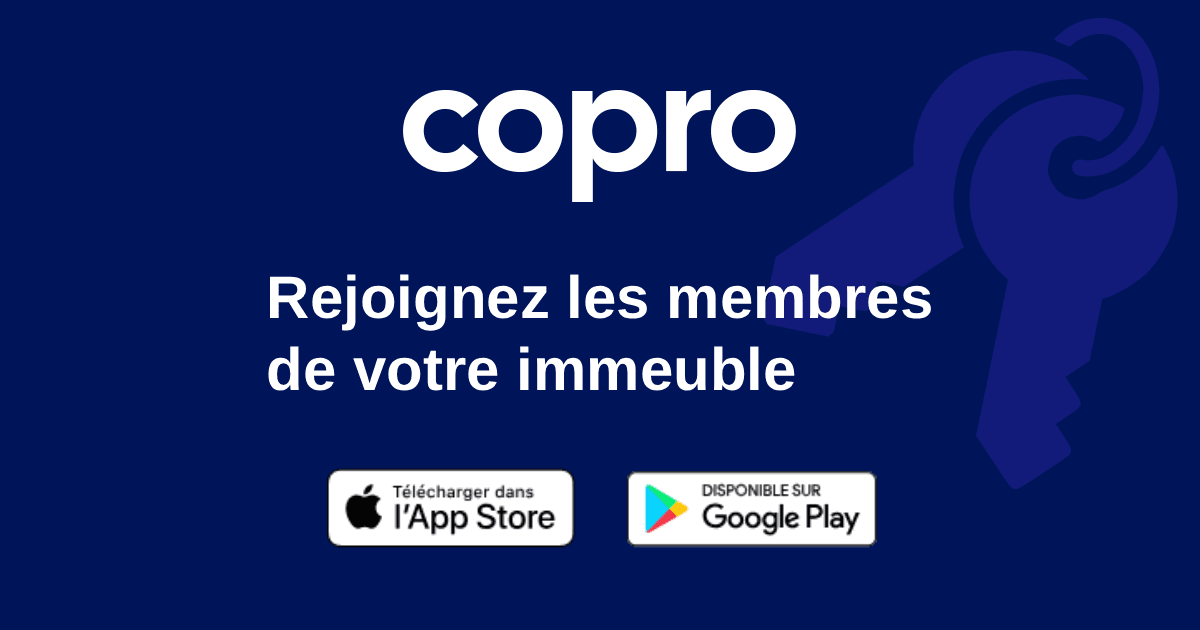 Application Copro : Gestion copropriété